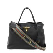 Prada Vintage Pre-owned Laeder prada-vskor Black, Dam