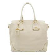 Prada Vintage Pre-owned Laeder prada-vskor White, Dam