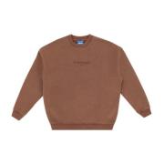 Usual Brun Crewneck Tröja Höst/Vinter 2024 Brown, Herr