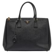 Prada Vintage Pre-owned Laeder totevskor Black, Dam