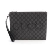 Gucci Vintage Pre-owned Laeder gucci-vskor Black, Dam