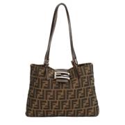 Fendi Vintage Pre-owned Canvas fendi-vskor Brown, Dam