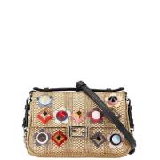 Fendi Vintage Pre-owned Laeder handvskor Beige, Dam