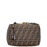 Fendi Vintage Pre-owned Canvas fendi-vskor Brown, Dam