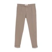 Briglia Slim-Fit Byxor för Män Beige, Herr