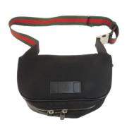 Gucci Vintage Pre-owned Canvas gucci-vskor Black, Unisex