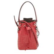 Fendi Vintage Pre-owned Laeder fendi-vskor Red, Dam