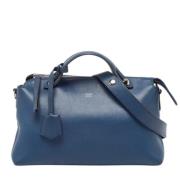 Fendi Vintage Pre-owned Laeder fendi-vskor Blue, Dam