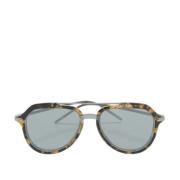 Dolce & Gabbana Pre-owned Pre-owned Acetat solglasgon Multicolor, Herr