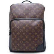 Louis Vuitton Vintage Pre-owned Canvas axelremsvskor Brown, Dam