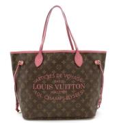 Louis Vuitton Vintage Pre-owned Canvas axelremsvskor Pink, Dam