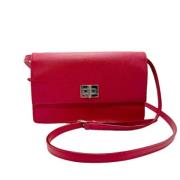 Prada Vintage Pre-owned Laeder plnbcker Red, Dam