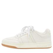 Yves Saint Laurent Vintage Pre-owned Laeder sneakers White, Herr