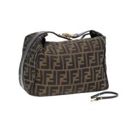 Fendi Vintage Pre-owned Canvas fendi-vskor Brown, Dam