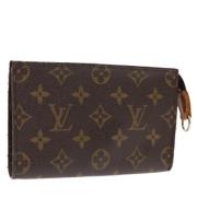 Louis Vuitton Vintage Pre-owned Canvas necessrer Brown, Dam