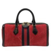 Gucci Vintage Pre-owned Mocka gucci-vskor Red, Dam