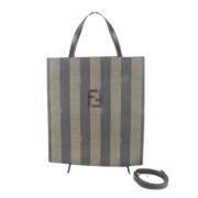 Fendi Vintage Pre-owned Canvas fendi-vskor Brown, Dam