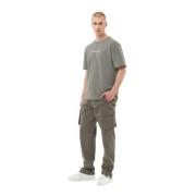 Filling Pieces T-shirt Chrome Gray, Herr