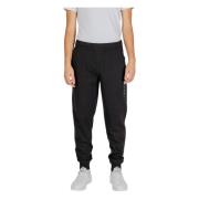 Calvin Klein Jeans Präglad Logga Herrbyxor Kollektion Black, Herr