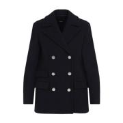 Theory Klassisk Baltisk Peacoat Black, Dam