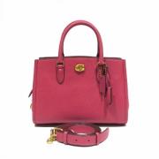 Coach Pre-owned Pre-owned Laeder handvskor Pink, Dam