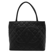 Chanel Vintage Pre-owned Laeder chanel-vskor Black, Dam