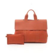 Hermès Vintage Pre-owned Laeder handvskor Orange, Dam