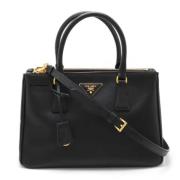 Prada Vintage Pre-owned Laeder handvskor Black, Dam