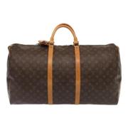 Louis Vuitton Vintage Pre-owned Canvas resvskor Brown, Unisex