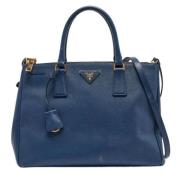 Prada Vintage Pre-owned Nylon totevskor Blue, Dam