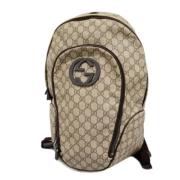 Gucci Vintage Pre-owned Canvas gucci-vskor Brown, Dam