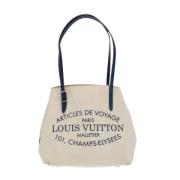 Louis Vuitton Vintage Pre-owned Canvas louis-vuitton-vskor White, Dam