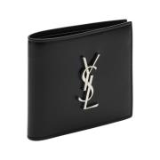 Saint Laurent Kortficka Plånbok Black, Herr