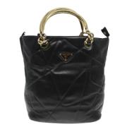 Prada Vintage Pre-owned Laeder prada-vskor Black, Dam