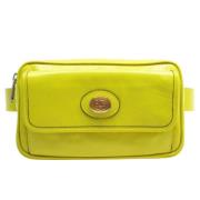 Gucci Vintage Pre-owned Laeder gucci-vskor Yellow, Dam