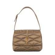 Yves Saint Laurent Vintage Pre-owned Mocka handvskor Brown, Dam