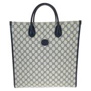 Gucci Vintage Pre-owned Canvas gucci-vskor Gray, Dam