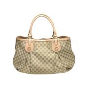 Gucci Vintage Pre-owned Laeder gucci-vskor Beige, Dam