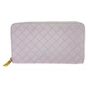 Bottega Veneta Vintage Pre-owned Laeder plnbcker Pink, Dam