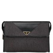 Yves Saint Laurent Vintage Pre-owned Canvas kuvertvskor Black, Dam