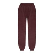 Anine Bing Sweatpants Karter Red, Dam