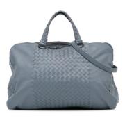 Bottega Veneta Vintage Pre-owned Laeder handvskor Blue, Dam