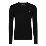 Ralph Lauren Julianna rund hals tröja Black, Dam