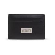 MM6 Maison Margiela Läderkorthållare Black, Unisex