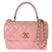 Chanel Vintage Pre-owned Laeder chanel-vskor Pink, Dam