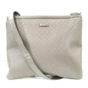 Gucci Vintage Pre-owned Canvas gucci-vskor Gray, Dam