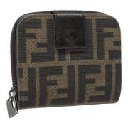 Fendi Vintage Pre-owned Canvas plnbcker Black, Dam