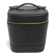 Chanel Vintage Pre-owned Laeder handvskor Black, Dam