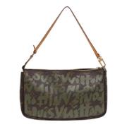 Louis Vuitton Vintage Pre-owned Canvas kuvertvskor Brown, Dam