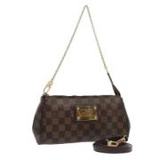 Louis Vuitton Vintage Pre-owned Canvas louis-vuitton-vskor Brown, Dam